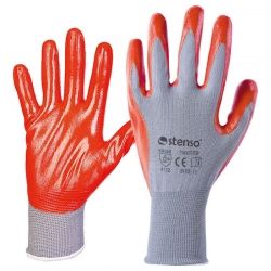 Работни ръкавици топени в нитрил TWISTER