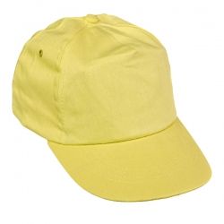 Работна шапка LEO жълта