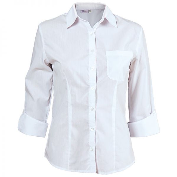 Дамска риза 3/4 ръкав CAMISA WHITE