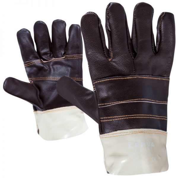 Работни ръкавици от кожа и плат FRANCOLIN
