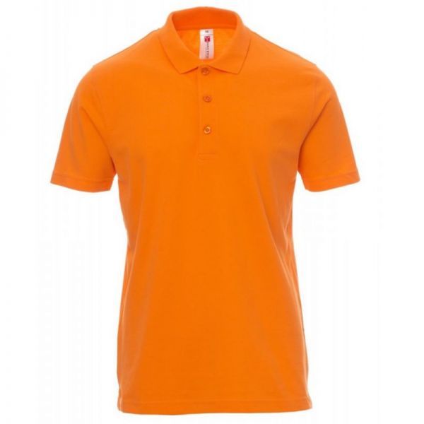 Работна тениска с яка PAYPER ROME оранжева