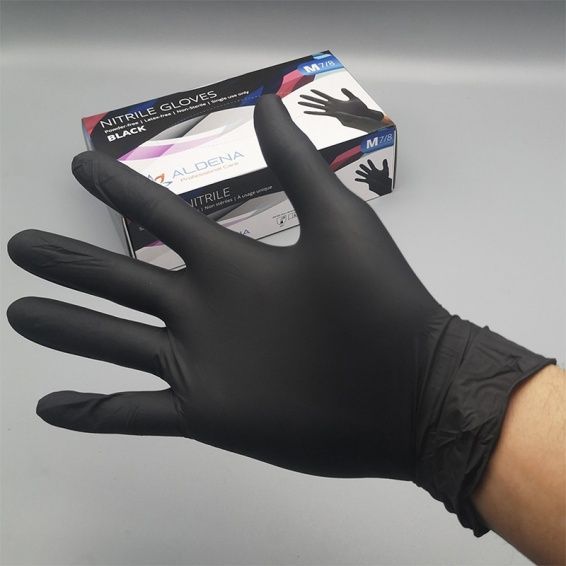 Работни нитрилни ръкавици PULSE BLACK