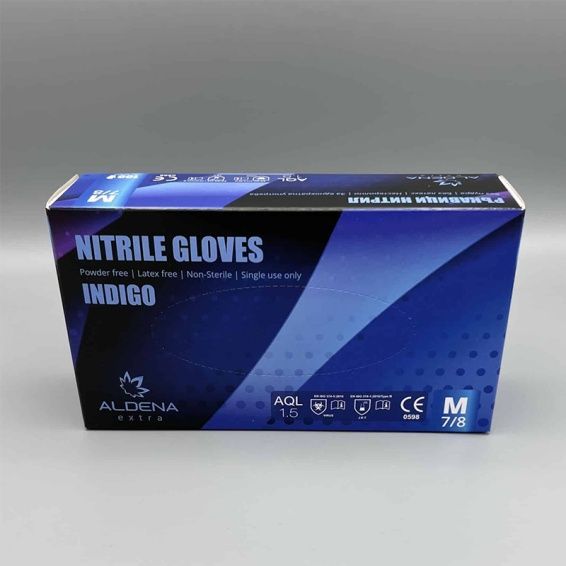Работни нитрилни ръкавици PULSE INDIGO