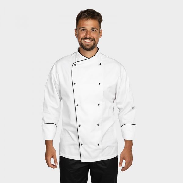 Работна готварска туника NOBU бяла Работна готварска туника NOBU бяла