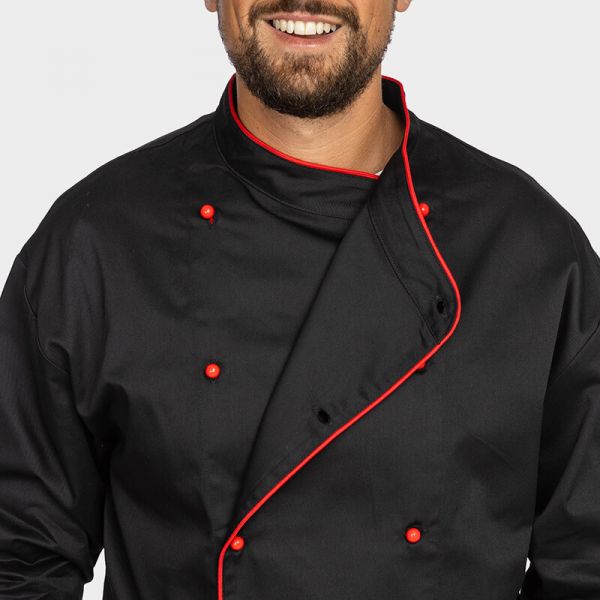 Работна готварска туника NOBU черна Работна готварска туника NOBU черна