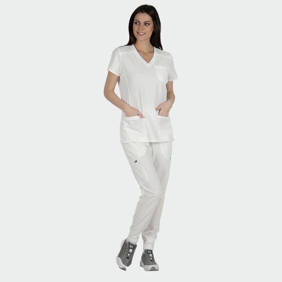 Дамски работен комплект Julia бял Дамски работен комплект Julia бял