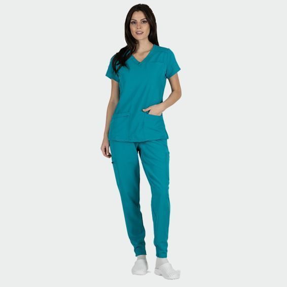 Дамски работен комплект Julia тийл Дамски работен комплект Julia тийл