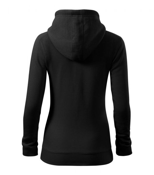 Дамски суитшърт с цип Trendy Zipper411 черен Дамски суитшърт с цип Trendy Zipper411 черен