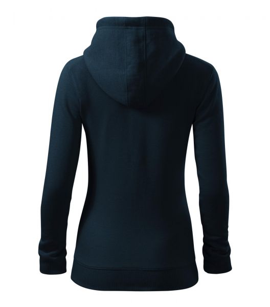 Дамски суитшърт с цип Trendy Zipper411 тъмно син Дамски суитшърт с цип Trendy Zipper411 тъмно син