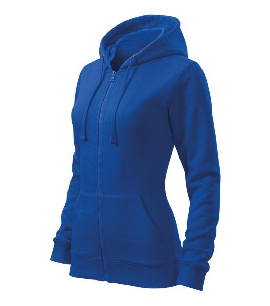 Дамски суитшърт с цип Trendy Zipper411 кралско син Дамски суитшърт с цип Trendy Zipper411 кралско син