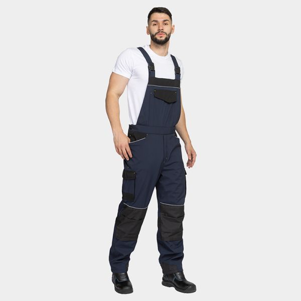 Работен комплект Daytona Ice яке и полугащеризон тъмно син Работен комплект Daytona Ice яке и полугащеризон тъмно син