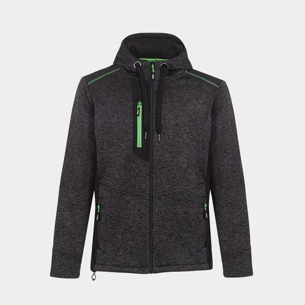 Работен комплект суитшърт Nord с панталон Prime сив/черен Работен комплект суитшърт Nord с панталон Prime сив/черен