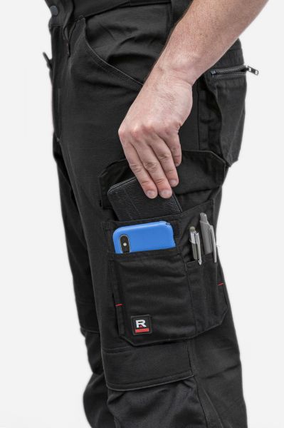 Мъжки панталон VertexW07 черен Мъжки панталон VertexW07 черен