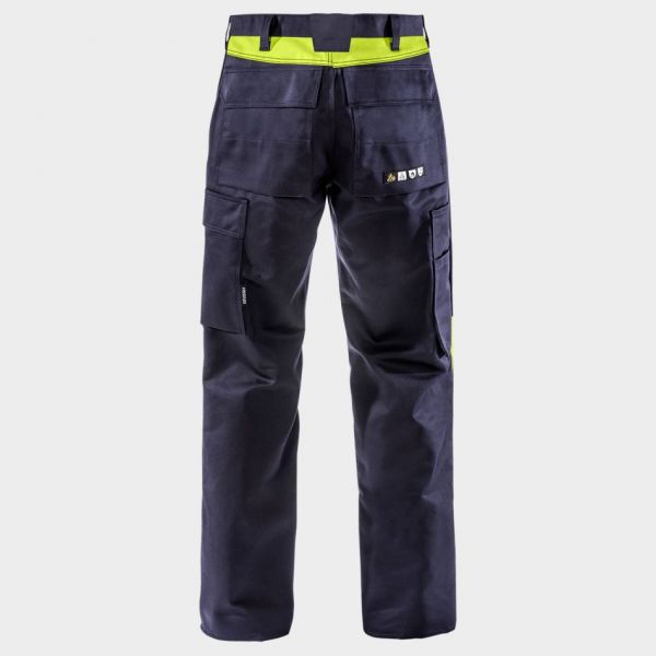 Работен огнеупорен панталон за заваряване FRISTADS FLAME WELDING DARK BLUE Работен огнеупорен панталон за заваряване FRISTADS FLAME WELDING DARK BLUE