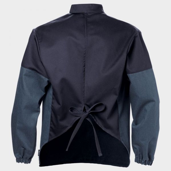 Огнеупорно палто за заваряване FRISTADS FLAME WELDING DARK BLUE Огнеупорно палто за заваряване FRISTADS FLAME WELDING DARK BLUE