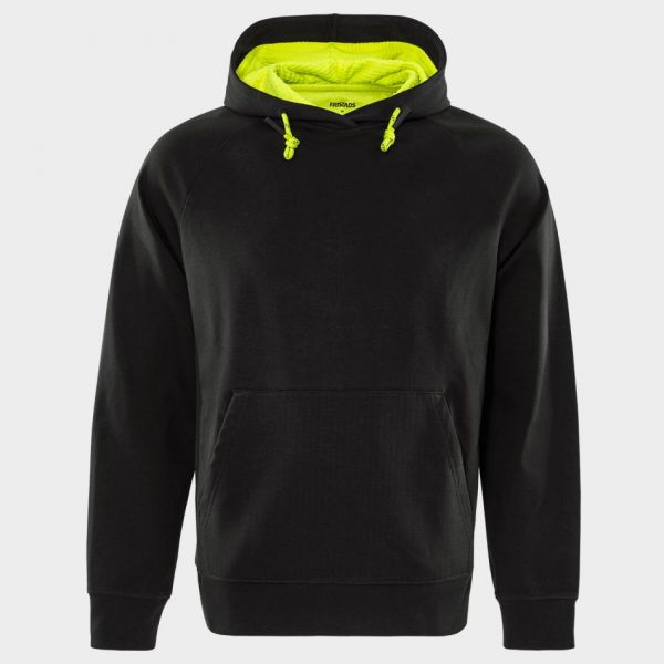 Суитшърт унисекс FRISTADS HOODED STRETCH BLACK Суитшърт унисекс FRISTADS HOODED STRETCH BLACK