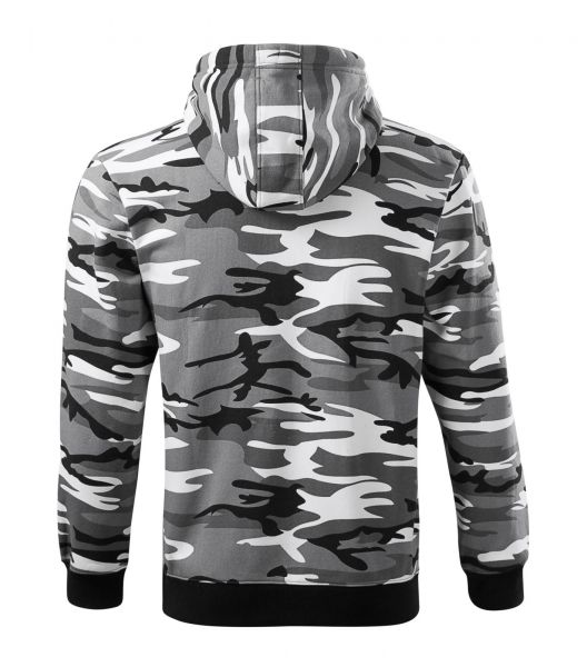 Работен мъжки суитшърт Camo Zipper C19 сив Работен мъжки суитшърт Camo Zipper C19 сив