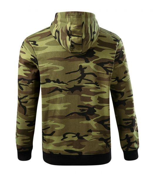 Работен мъжки суитшърт Camo Zipper C19 олив Работен мъжки суитшърт Camo Zipper C19 олив