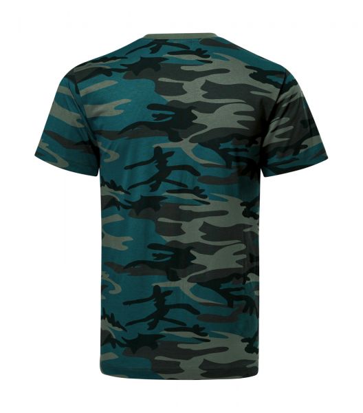 Работна унисекс тениска Camouflage144 петрол Работна унисекс тениска Camouflage144 петрол