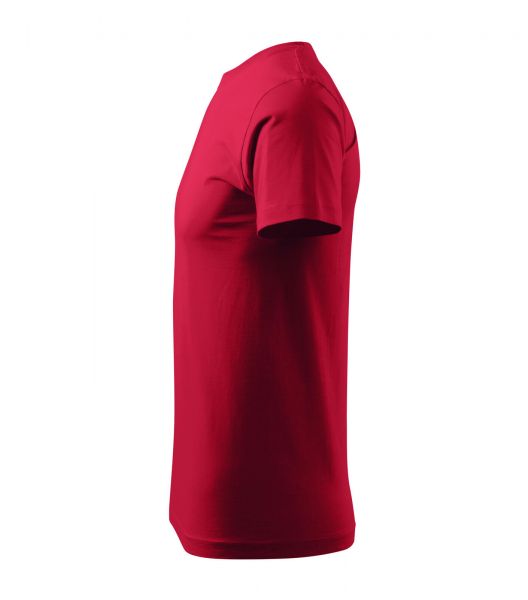 Мъжка тениска Basic129 бордо Мъжка тениска Basic129 бордо