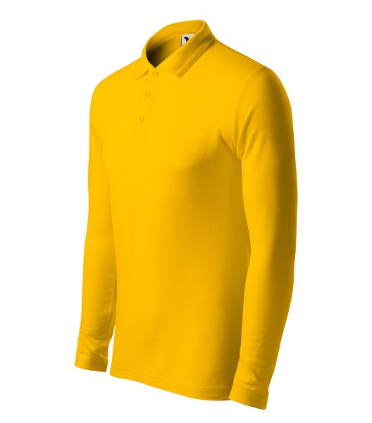 Работна мъжка риза Pique Polo LS221 жълта Работна мъжка риза Pique Polo LS221 жълта