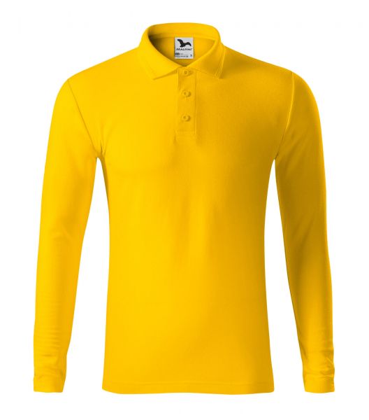 Работна мъжка риза Pique Polo LS221 жълта Работна мъжка риза Pique Polo LS221 жълта