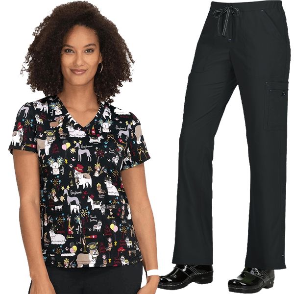 Медицински комплект KOI design BASICS 384PR - FPY / BASICS 731 черен Медицински комплект KOI design BASICS 384PR - FPY / BASICS 731 черен