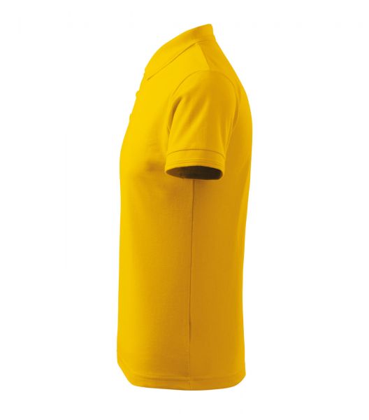 Работна мъжка риза с къс ръкав Pique Polo203 жълта Работна мъжка риза с къс ръкав Pique Polo203 жълта