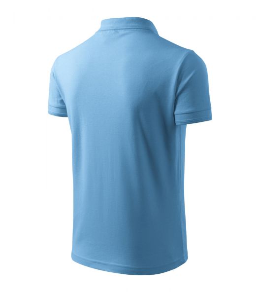 Работна мъжка риза с къс ръкав Pique Polo203 синя Работна мъжка риза с къс ръкав Pique Polo203 синя