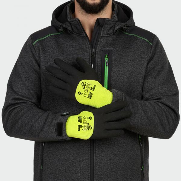 Латексови ръкавици BWOLF PAVALAN Winter Жълт цвят Латексови ръкавици BWOLF PAVALAN Winter Жълт цвят