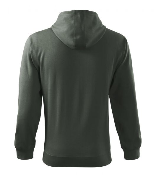 Мъжки суитшърт Trendy Zipper410 графит Мъжки суитшърт Trendy Zipper410 графит