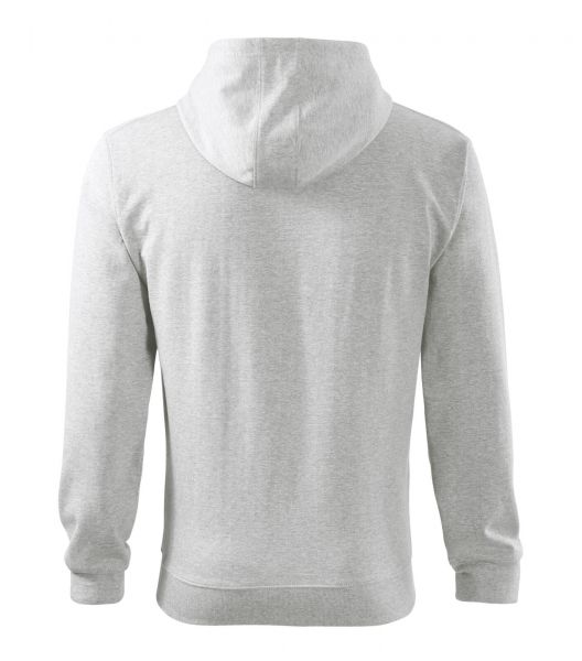 Мъжки суитшърт Trendy Zipper410 светло сив Мъжки суитшърт Trendy Zipper410 светло сив