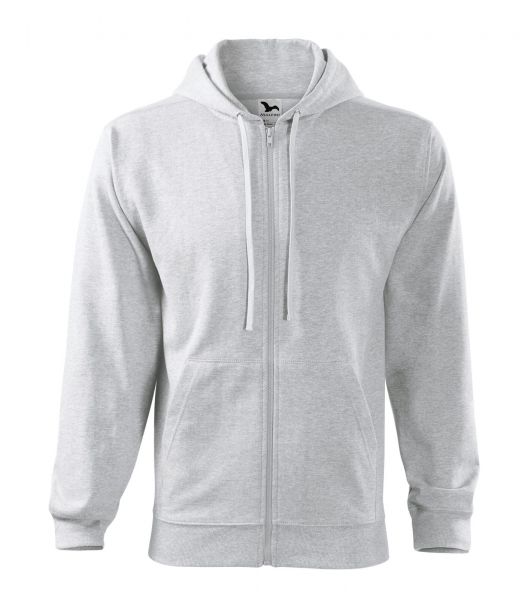 Мъжки суитшърт Trendy Zipper410 светло сив Мъжки суитшърт Trendy Zipper410 светло сив