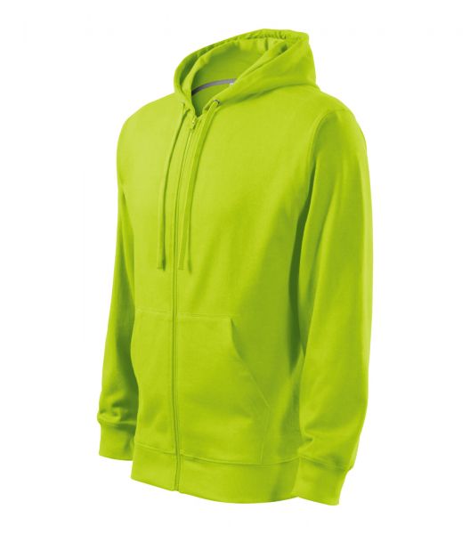 Мъжки суитшърт Trendy Zipper410 лайм Мъжки суитшърт Trendy Zipper410 лайм