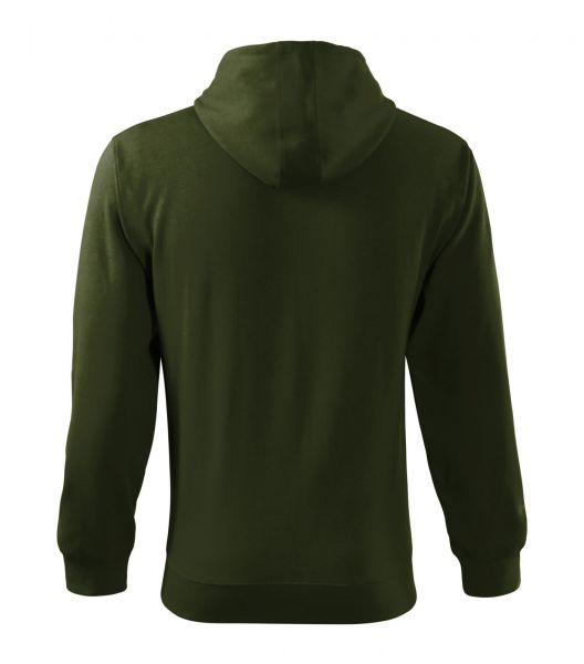 Мъжки суитшърт Trendy Zipper410 олив Мъжки суитшърт Trendy Zipper410 олив