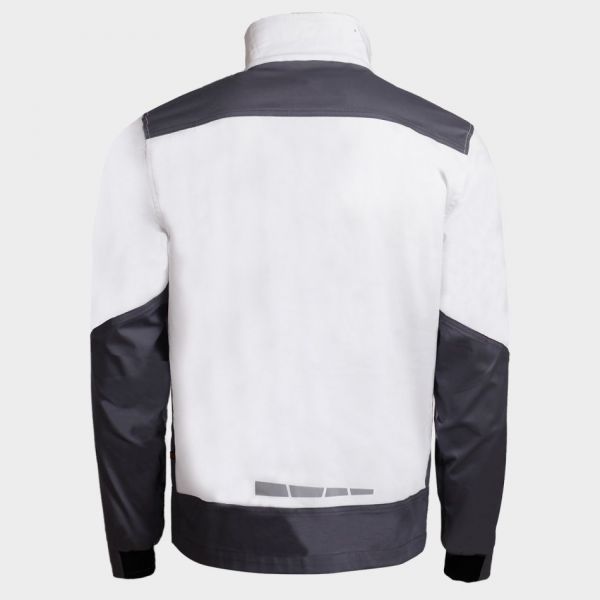 EOS STRETCH WHITE/DARK GREY Работно яке EOS STRETCH WHITE/DARK GREY Работно яке