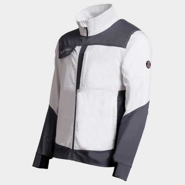 EOS STRETCH WHITE/DARK GREY Работно яке EOS STRETCH WHITE/DARK GREY Работно яке