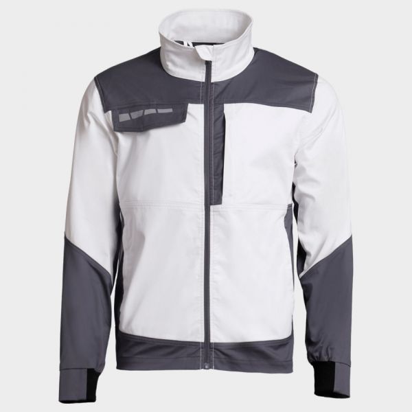 EOS STRETCH WHITE/DARK GREY Работно яке EOS STRETCH WHITE/DARK GREY Работно яке