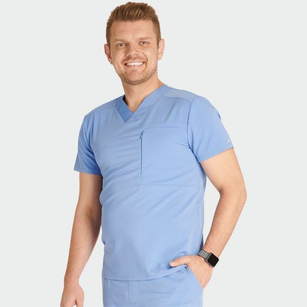 Медицинска туника CHEROKEE CK718A светло синя Медицинска туника CHEROKEE CK718A светло синя