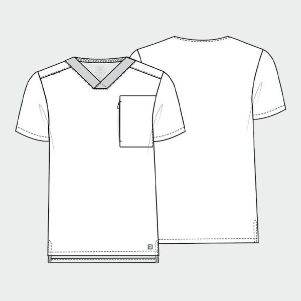 Медицинска туника CHEROKEE CK718A светло синя Медицинска туника CHEROKEE CK718A светло синя