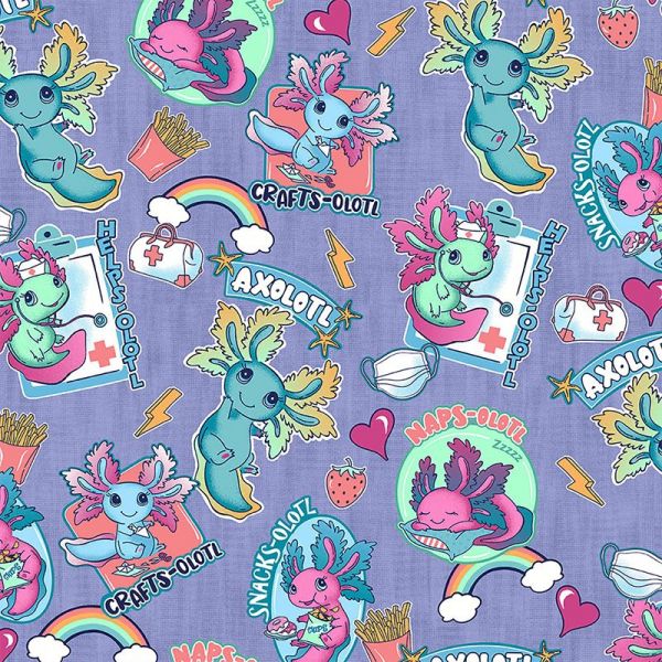 Медицинска туника CHEROKEE CK664 принт Awesome Axolotls Медицинска туника CHEROKEE CK664 принт Awesome Axolotls