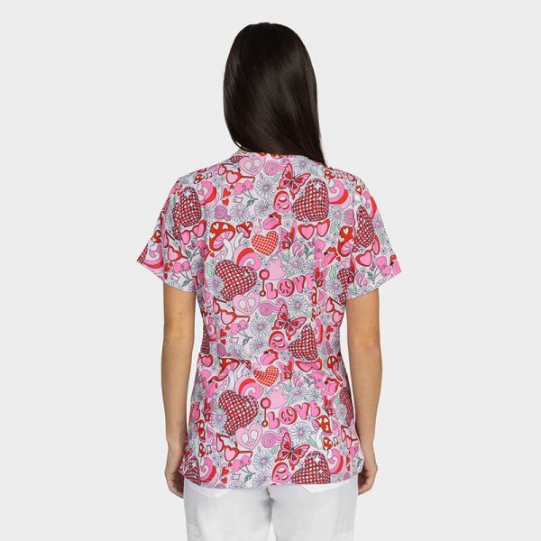 Медицинска туника ISABELLA принт Disco Love Медицинска туника ISABELLA принт Disco Love