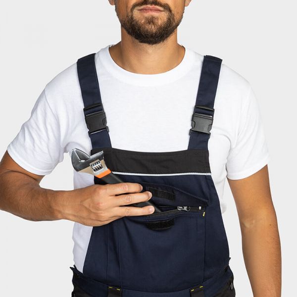 Работен гащеризон DAYTONA Salopette Тъмносин цвят Работен гащеризон DAYTONA Salopette Тъмносин цвят