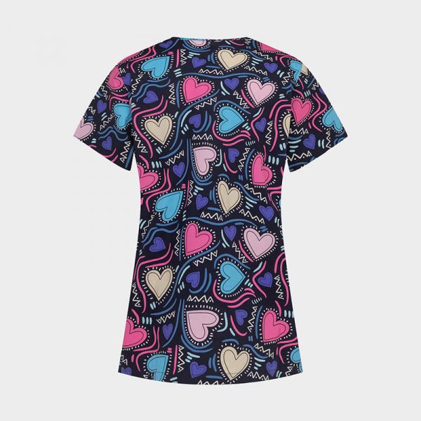 Медицинска туника BAMBINA принт Forever Love Медицинска туника BAMBINA принт Forever Love