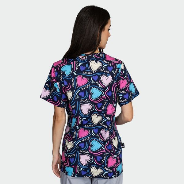 Медицинска туника BAMBINA принт Forever Love Медицинска туника BAMBINA принт Forever Love
