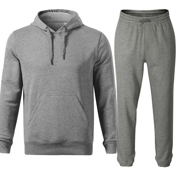 Спортен мъжки комплект Break840 с панталон Meadow609 сив Спортен мъжки комплект Break840 с панталон Meadow609 сив