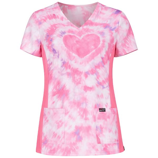 Медицинска туника LITE 370PLM - TDHP принт Tie Dye Hearts Медицинска туника LITE 370PLM - TDHP принт Tie Dye Hearts