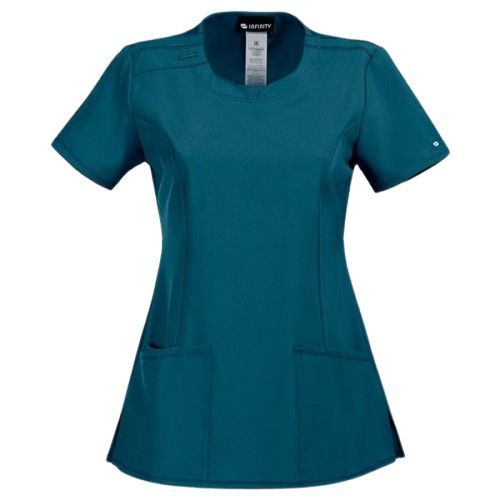 Работна медицинска туника INFINITY CKE2624A / Карибско зелена Работна медицинска туника INFINITY CKE2624A / Карибско зелена