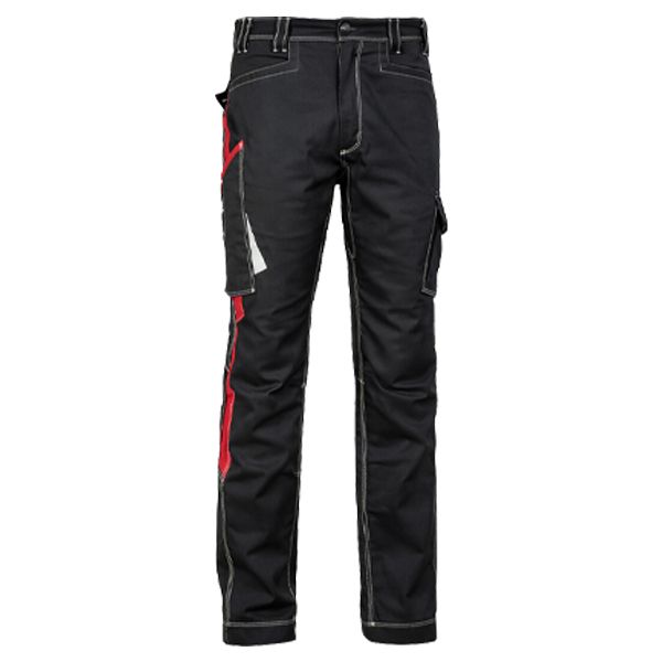 работен мъжки панталон BARRERIO черен работен мъжки панталон BARRERIO черен