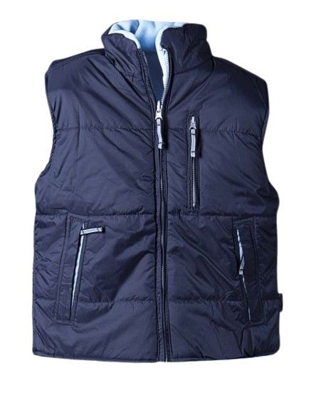 GAMMA Ватиран елек двулицев син GAMMA Ватиран елек двулицев син